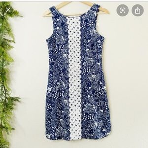 Blue and white Lily Pulitzer dress